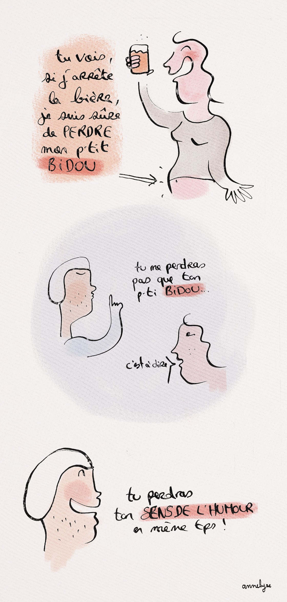 "bidou" illustration de annelyse.fr
