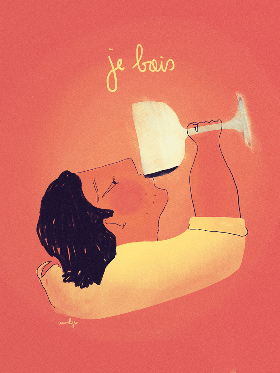 " Je sens " Illustration by annelyse.fr